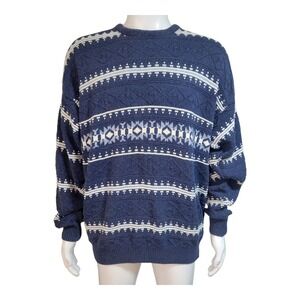 Jatzen Men's Sweater Size XL Winter Fall Vintage Retro